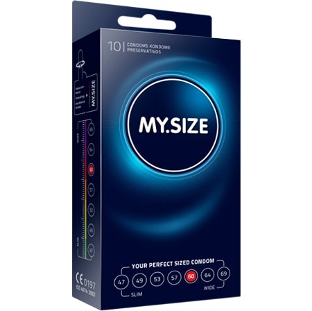 My.Size 60mm kondomer - 10 st