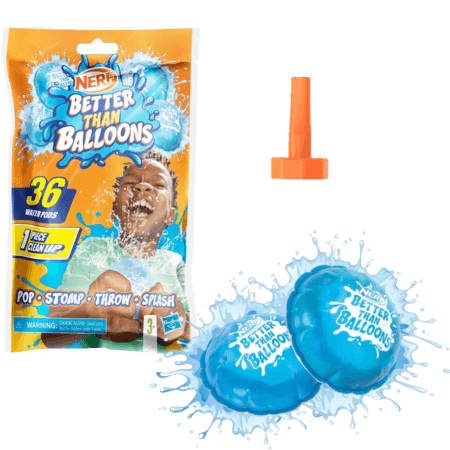 Nerf Better Than Balloons Vatten-Pods – 36 Delar