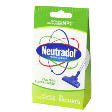 Neutradol Vac Sac Super Fresh Vacuum Deodorizer Sachets - 3 st