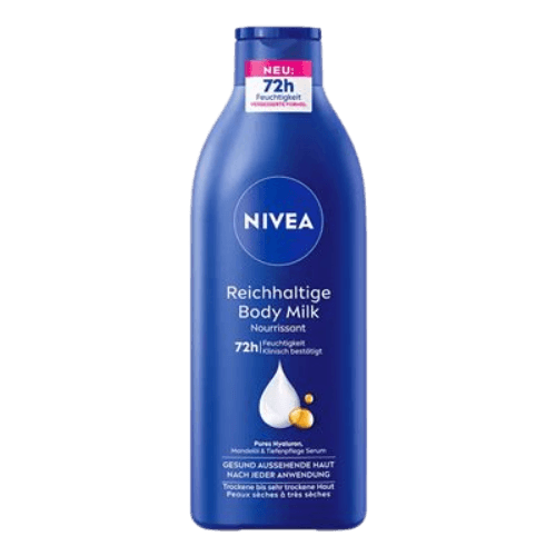 Nivea Rich Nourishing 72h Moisture Body Milk Lotion - 400 ml