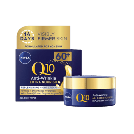 Nivea Anti-Wrinkle Q10 Night Face Cream - 50ml