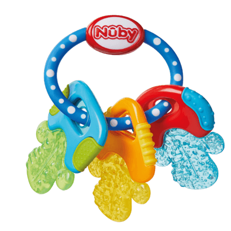 Nuby Icy Bites Keys Rings Teether
