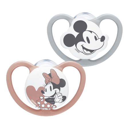 NUK Disney Space 6–18M Rosa Napp – 2 st