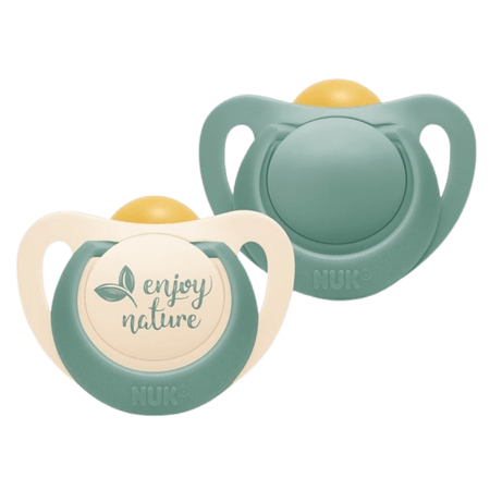 NUK for Nature Baby Aqua Napp 0–6 m – 2 st
