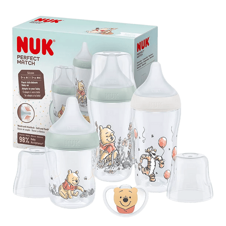 NUK Perfect Match Disney Winnie The Pooh Nappflaska Startset med Napp