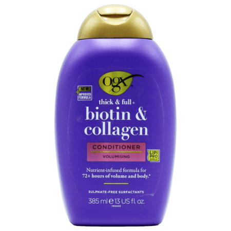 OGX Biotin & Collagen Volumising Hårbalsam – 385ml