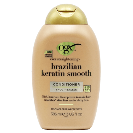 OGX Brazilian Keratin Smooth Hårbalsam – 385ml