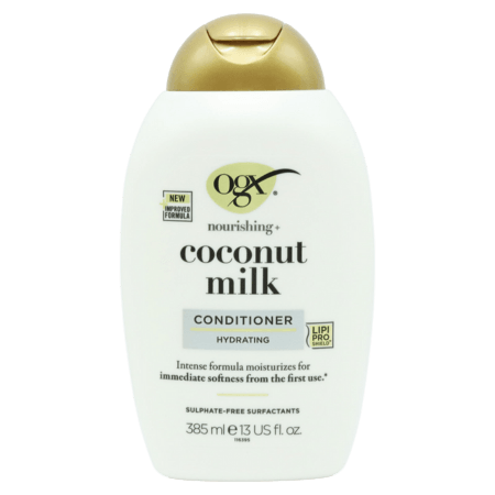 OGX Nourishing Coconut Milk Hårbalsam – 385ml