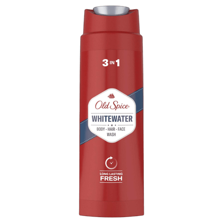 Old Spice 3 In 1 Whitewater Shower Gel - 250 ml
