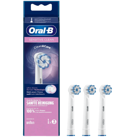 Oral-B Sensitive Clean borsthuvuden - 3 st