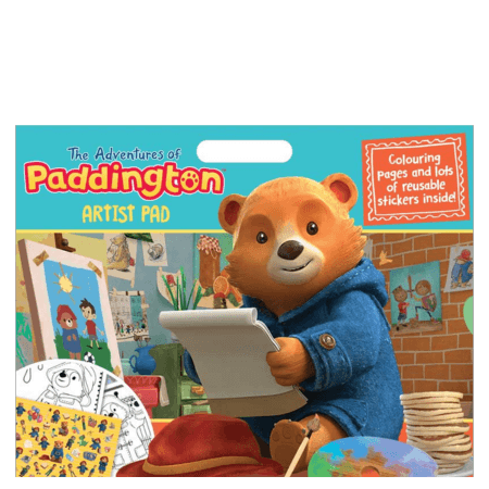 Paddington Målarbilder & Klistermärken Artist Pad