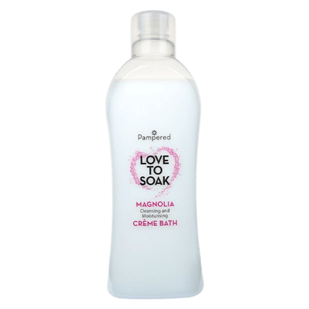 Pampered Love To Soak Magnolia Moisturising Creme Bath - 1000 ml