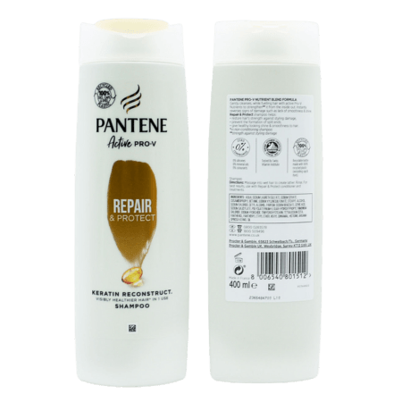 Pantene Pro-V Active Repair & Protect Schampo - 400ml