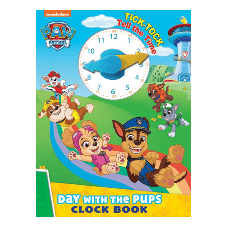 PAW Patrol Tick-Tock Dag med Valparna Klock Aktivitetsbok