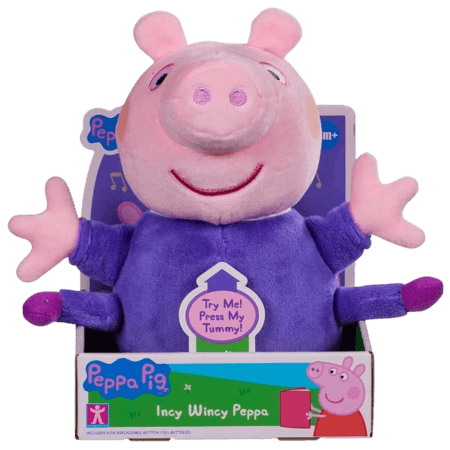 Peppa Pig Incy Wincy Peppa Interactive Singing Plush Toy