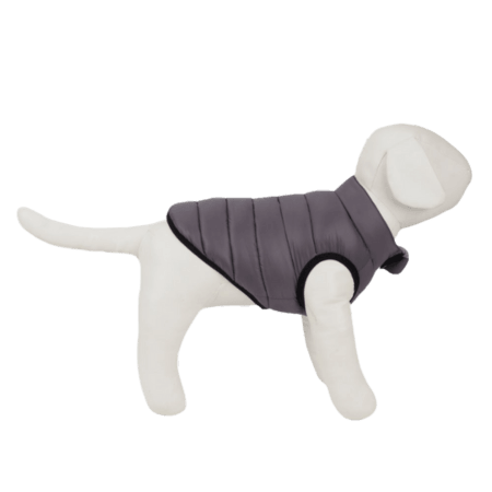 Peppy Buddies Ultra-Light Grey Puffy Hundjacka - XL