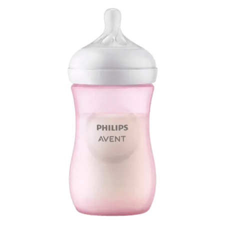 Philips Avent Natural Response 1+ Månader Rosa Nappflaska – 260 ml