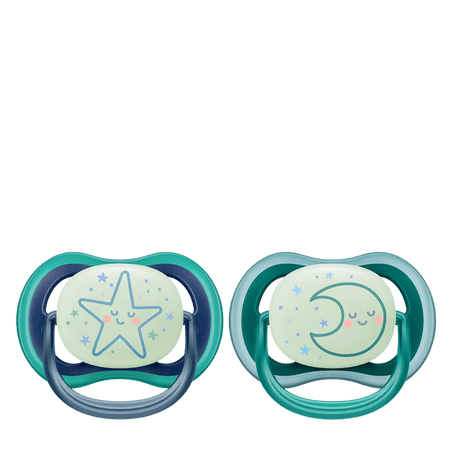 Philips Avent Ultra Air Night Time 6–18M Baby Boy Star & Moon Nappar – 2 st
