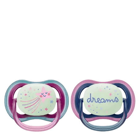 Philips Avent Ultra Air Night Time 6–18M Baby Girl Planet Star & Dream Nappar – 2 st