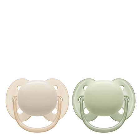 Philips Avent Ultra Soft 0–6M Boy Baby Beige & Green Colour Nappar – 2 st