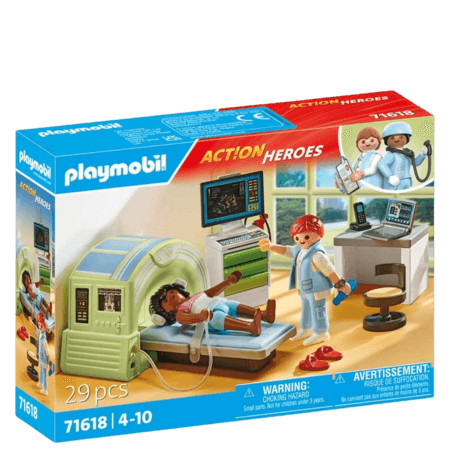 Playmobil Action Heroes MR-Scanner med Patient Lekset
