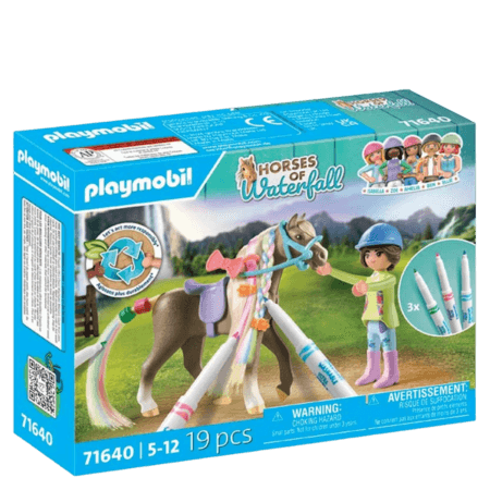 Playmobil Horses of Waterfall Vaskbar Hest Legesæt