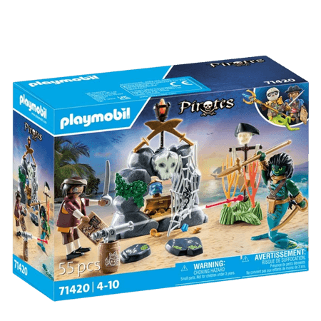 Playmobil Pirat vs. Djuphavs Skattjakt Lekset