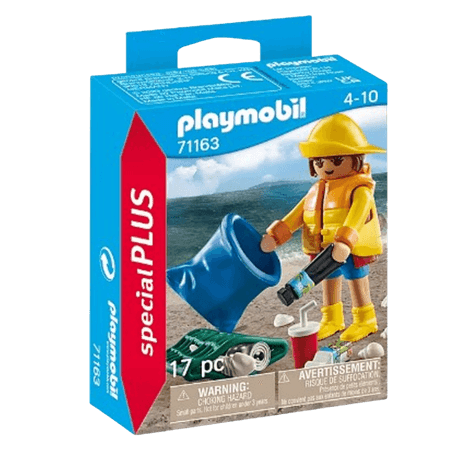 Playmobil Special Plus Miljöhjälte Strandstädare – 71163