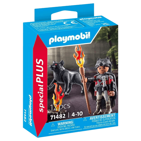Playmobil Special Plus Krigare med Varg Lekset