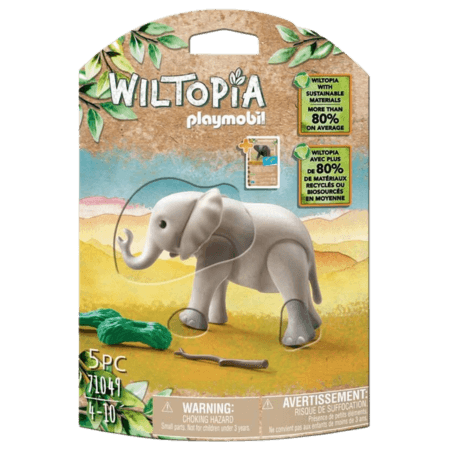 Playmobil Wiltopia Baby Elefant med Tillbehör