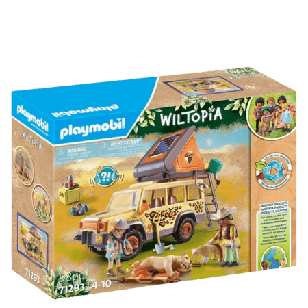 Playmobil Wiltopia Räddnings Terrängfordon med Lejon