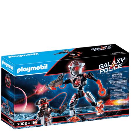 Playmobil Galaxy Polis Pirat Robot - 70024