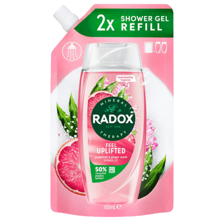 Radox Therapy Feel Uplifted Duschgel Refill Pouch – 500 ml