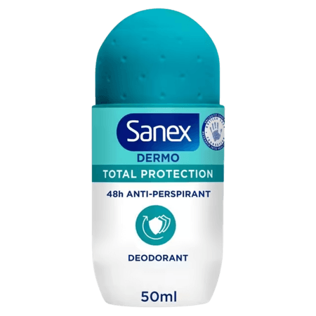 Sanex Total Protection 48H Antiperspirant Roll-On Deodorant - 50 ml