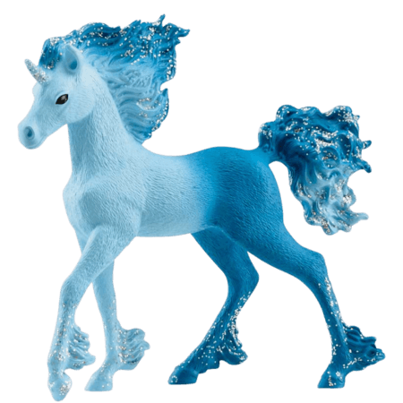 Schleich Elementa Vattenflamma Enhörning Föl Figur