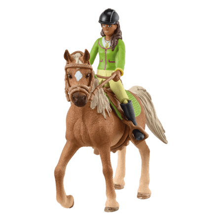 Schleich Horse Club Sarah och Mystery Figur – 42542