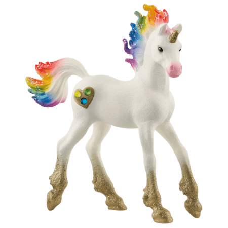 Schleich Rainbow Love Enhörning Föl Figur