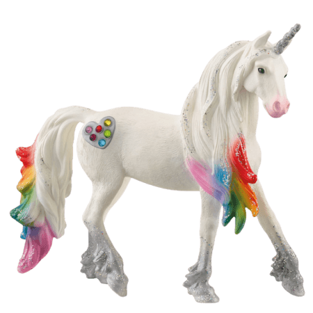 Schleich Rainbow Love Enhörning Hingst Figur