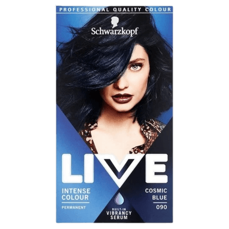 Schwarzkopf Cosmic Blue 090 Live Intense Permanent Hårfärg