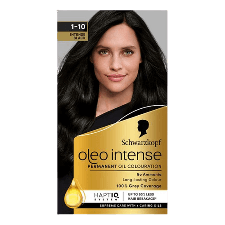 Schwarzkopf Oleo Intense Svart Permanent Hårfärg 1-10