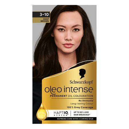 Schwarzkopf Oleo Intense Mörkbrun Permanent Hårfärg 3-10