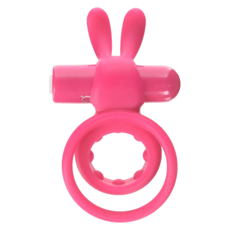 Screaming O Charged Ohare Rechargeable Wearable Rabbit Vibrator Double Ring - Pink