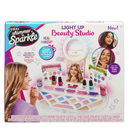 Shimmer ’n Sparkle Story Time Makeup Studio Lekset