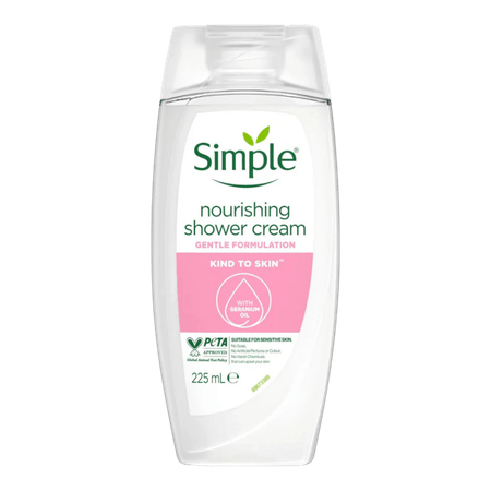 Simple Kind To Skin Nourishing Shower Cream - 225 ml