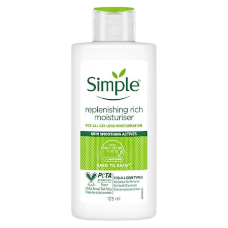 Simple Replenishing Rich Fuktighetslotion – 125 ml