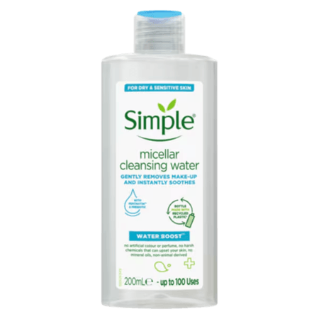 Simple Water Boost Micellar Cleansing Water - 200 ml