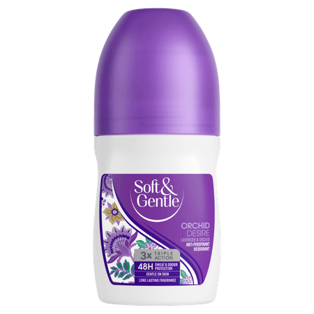 Soft & Gentle Orchid Desire Antiperspirant Deodorant Roll On - 50 ml