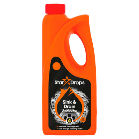 Stardrops Avloppsrengöring för diskbänk och avlopp - 500ml