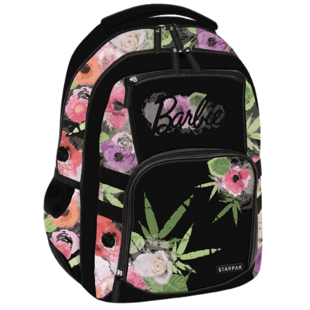 Barbie skolväska svart