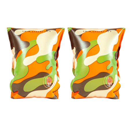 Swim Essentials uppblåsbara kamouflage-simvingar 2-6 år